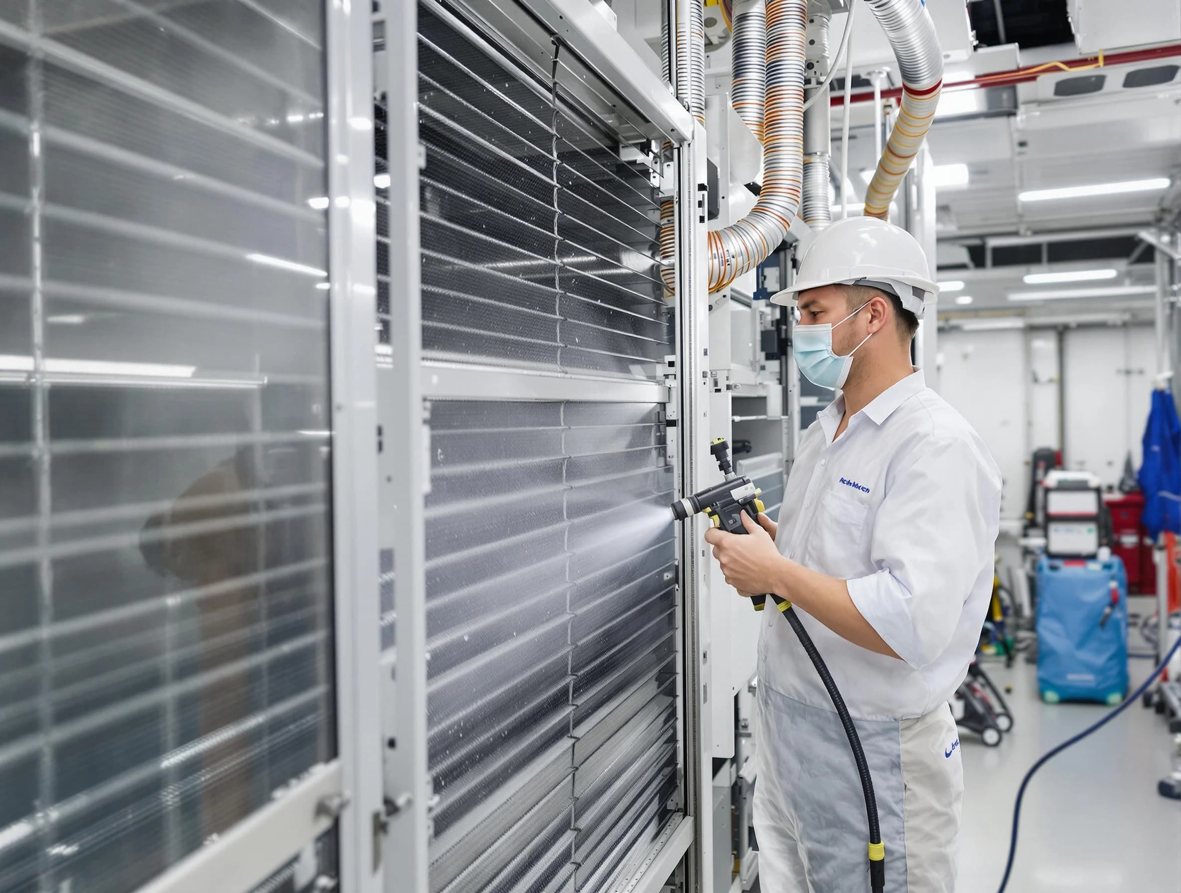 Professional AC coil cleaning by McCandless Air Duct Cleaning in McCandless