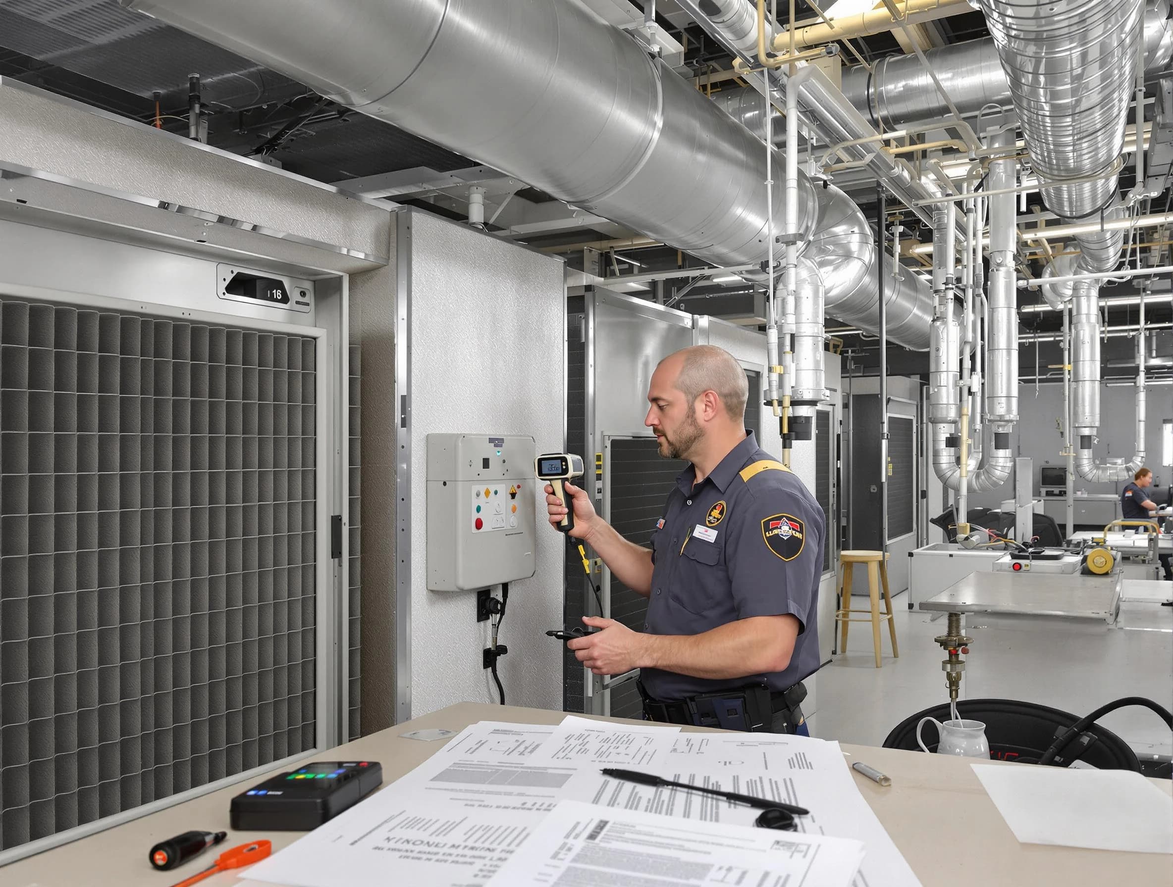 Professional filter system inspection by McCandless Air Duct Cleaning in McCandless