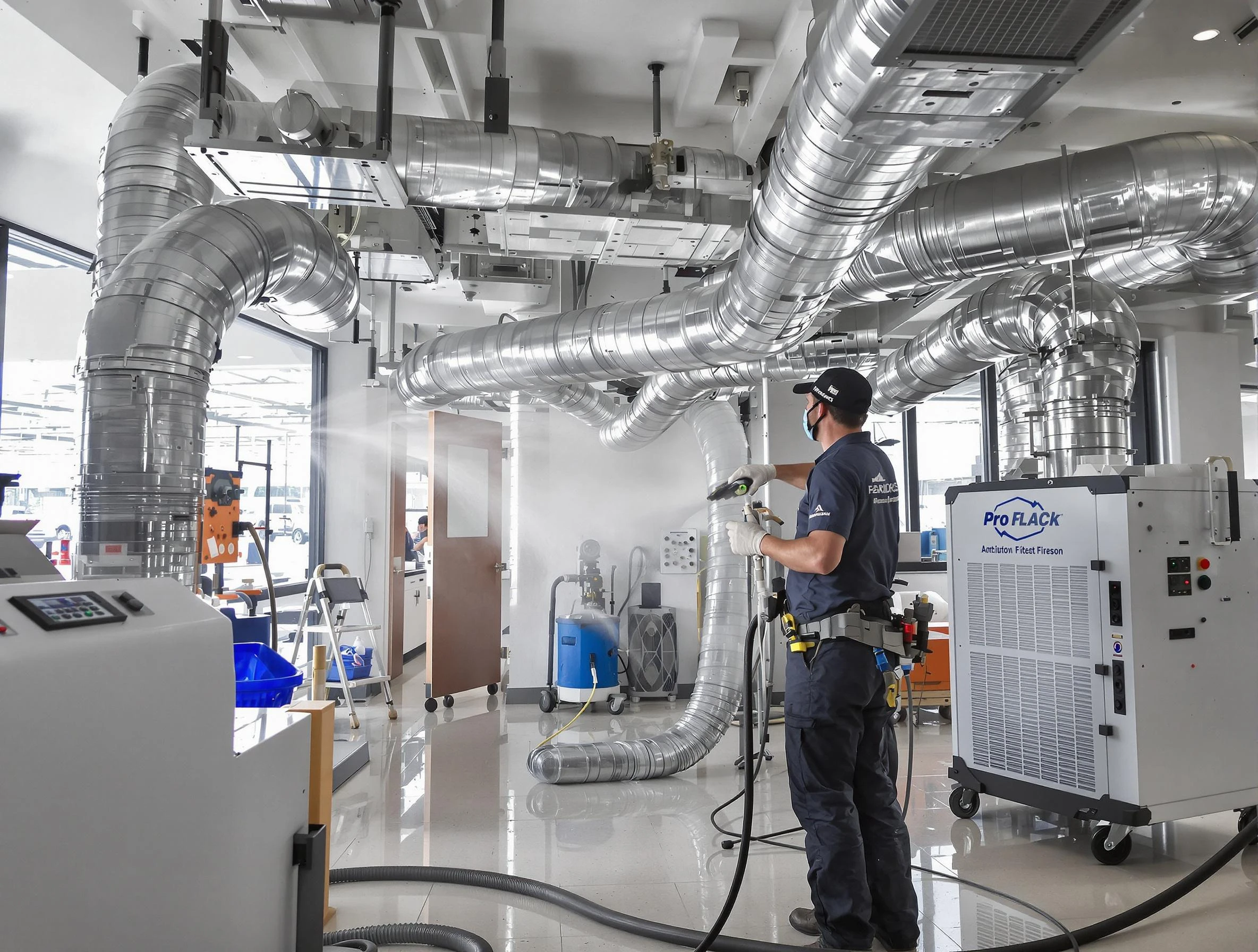 Negative Pressure Air Duct Cleaning in McCandless