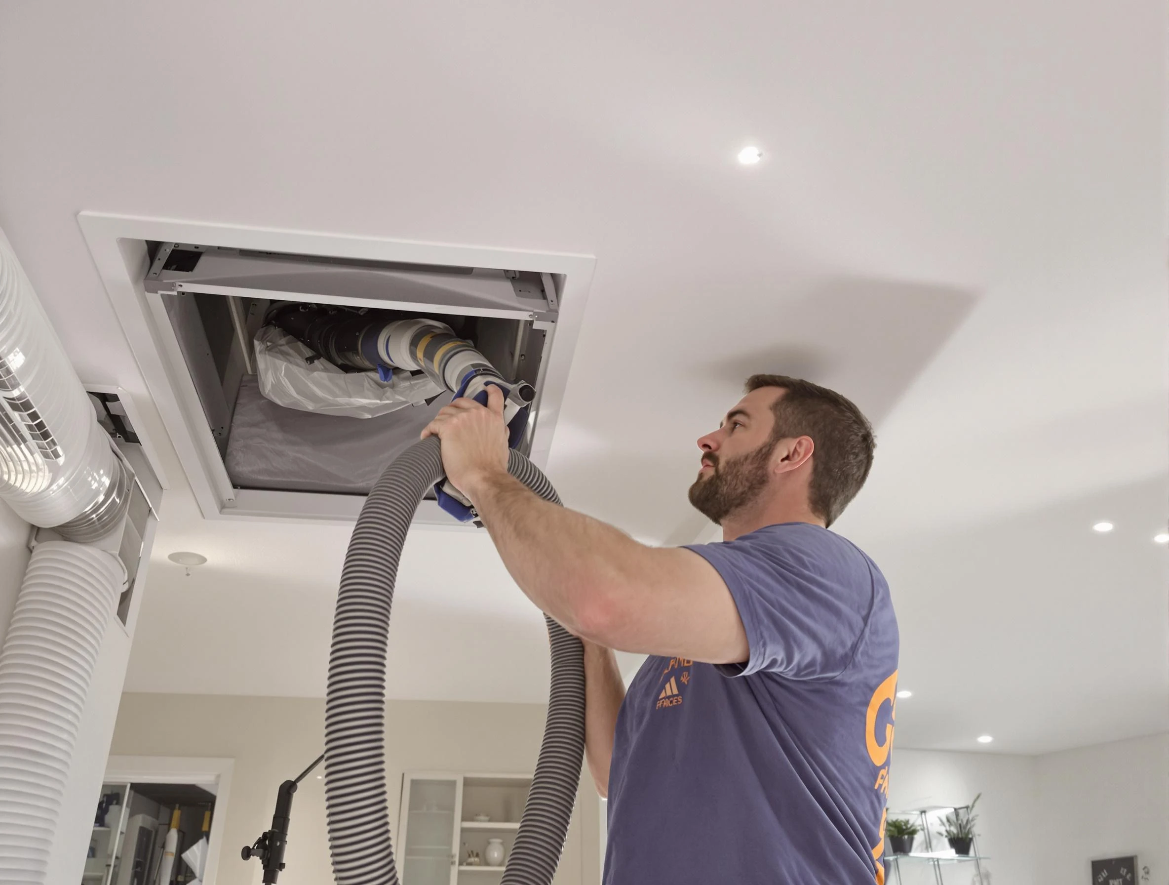 Precision indoor duct cleaning by McCandless Air Duct Cleaning in McCandless