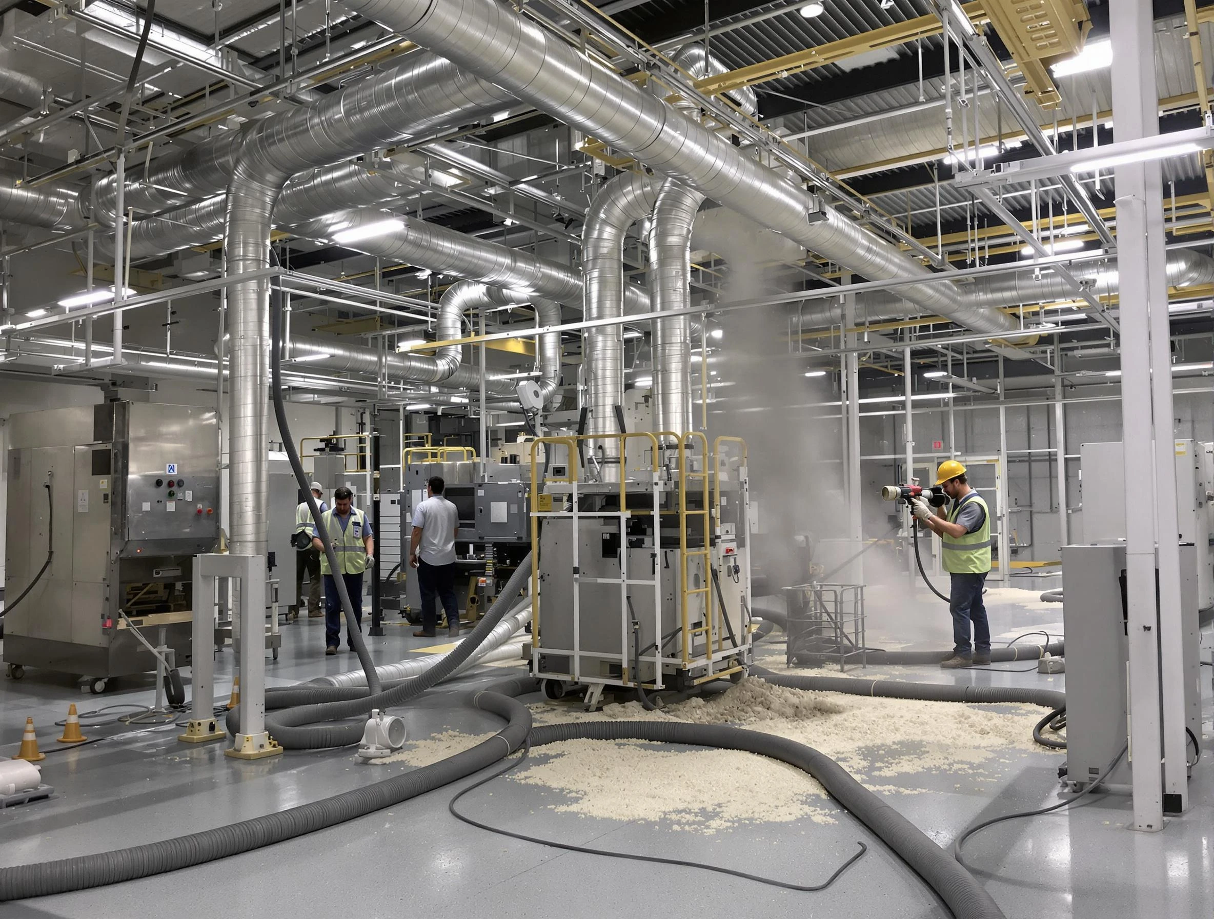 Heavy-duty industrial duct cleaning by McCandless Air Duct Cleaning in McCandless